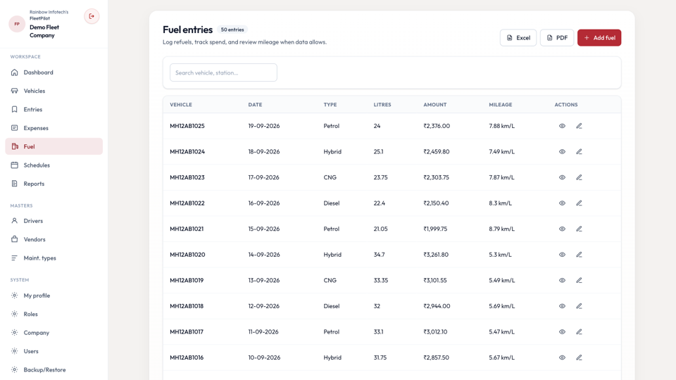FleetPilot screenshot