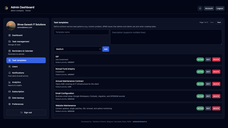 Task2Sync screenshot